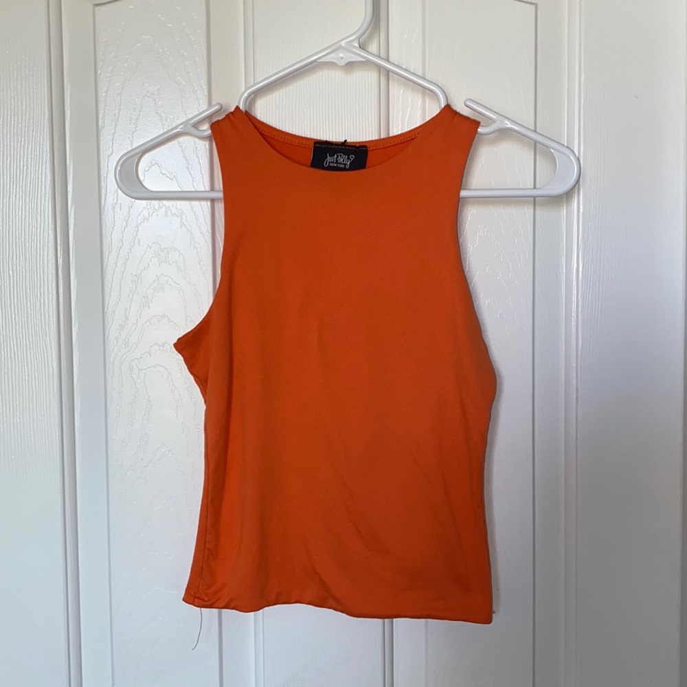 Orange Tank Top